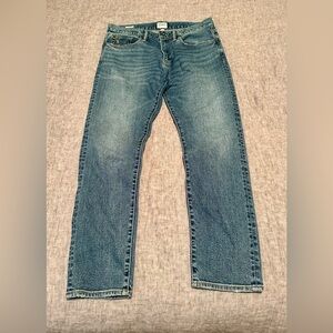 Todd Snyder Blue Slim Jeans with Natural Fading